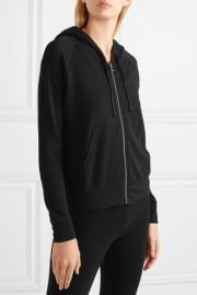 James Perse - Vintage Supima cotton-jersey hoodie at Net A Porter